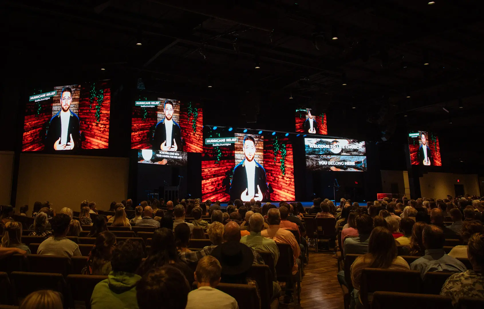 Life Church LED Screens Phydelity Integrations