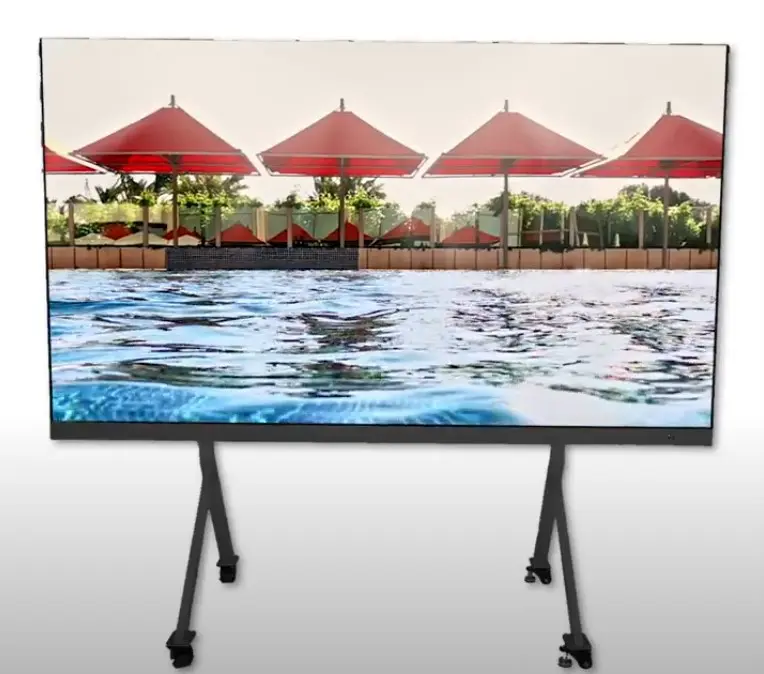 VisionPro LED screen with interactive touch screen option